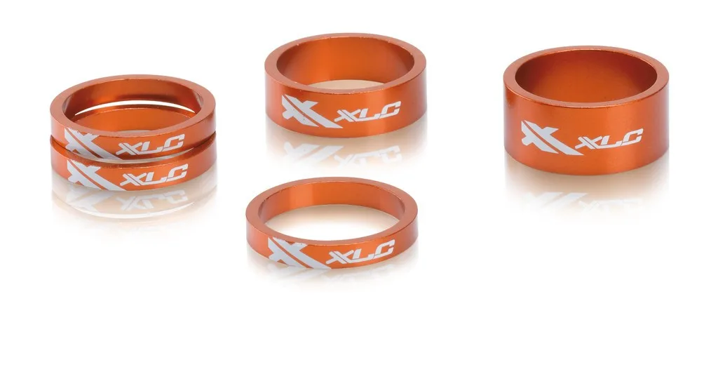 Set distantier XLC A-Head 3 x 5 1 x 10 1 x 15 1 1/8 portocaliu