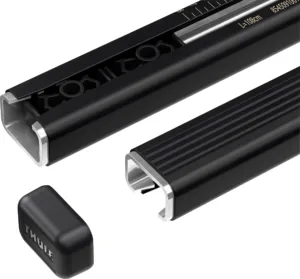 Thule Bara Evo 135 cm negru (2 bucati pe set) otel