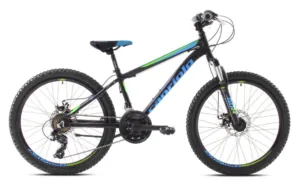 Bicicleta Capriolo 24 ZED cu cadru din aluminiu black-blue 13