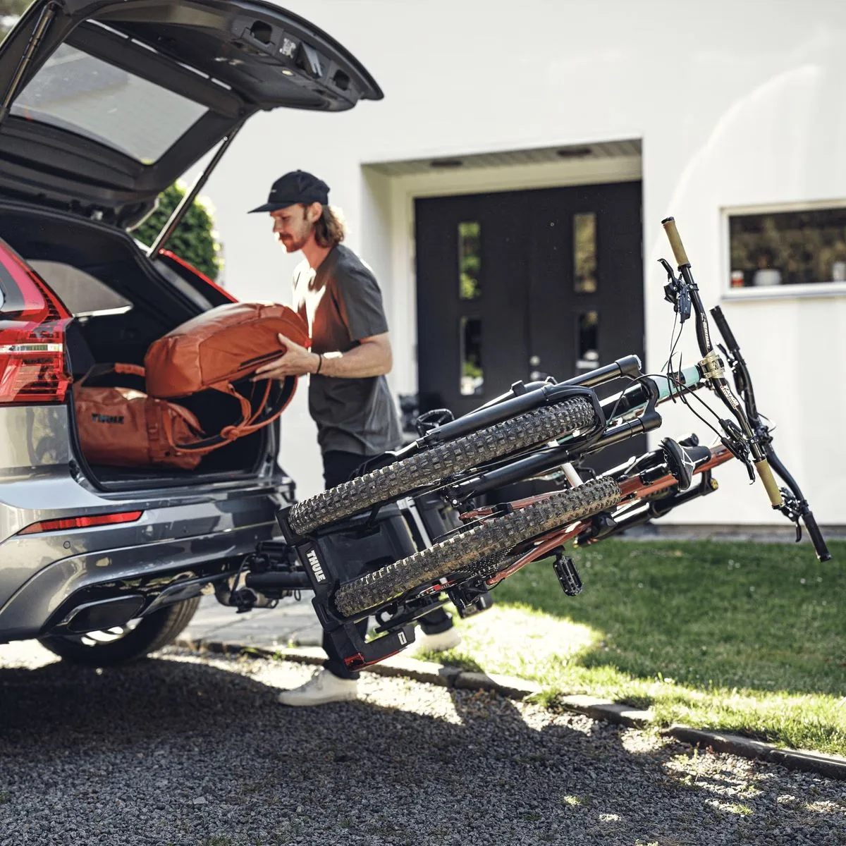 Thule EasyFold XT F 2 biciclete 13 pin aluminiu - imagine 4