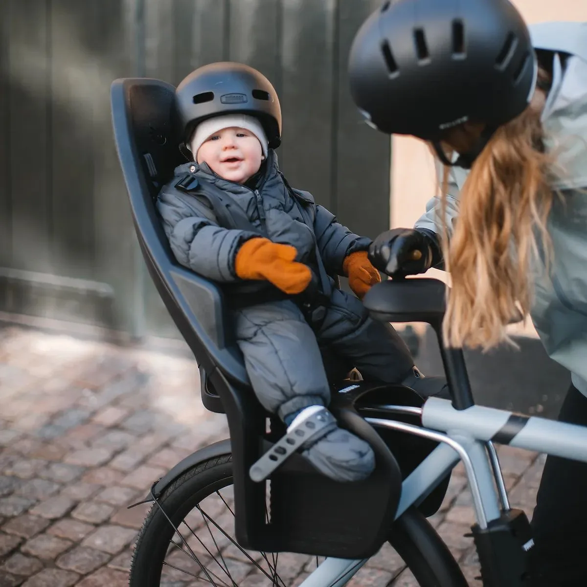Thule Yepp 2 Maxi Bike Seat Agave Green - imagine 5