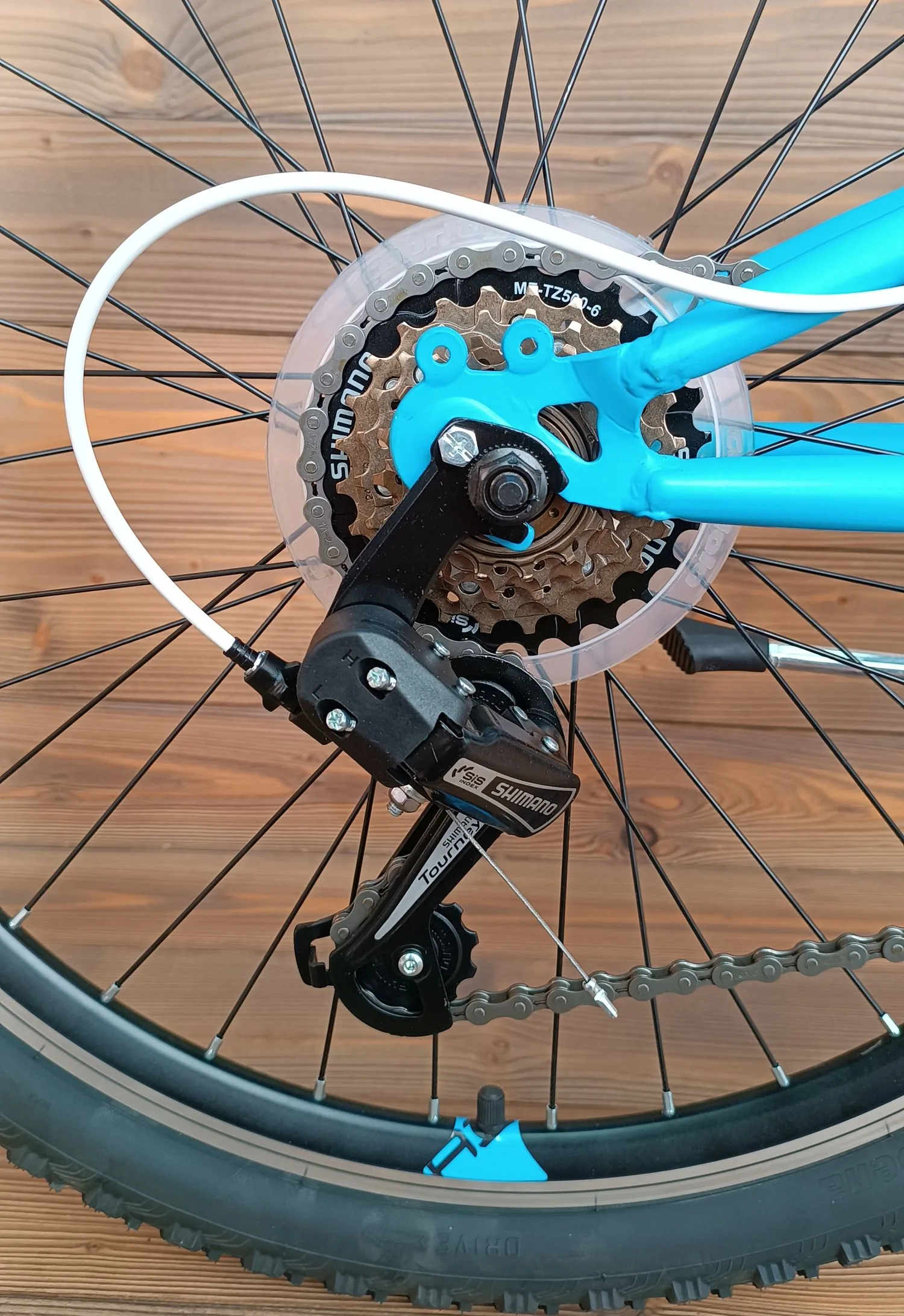Bicicleta copii 24 Capriolo CTX Full Suspension negru albastru 14 - imagine 8
