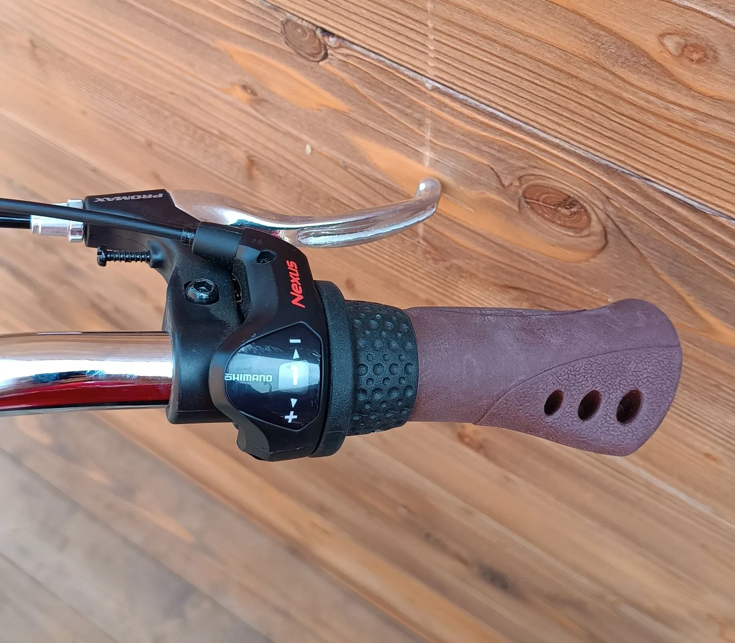 Bicicleta dama 28 Capriolo Bianka bej maro N3 viteze 20 - imagine 8