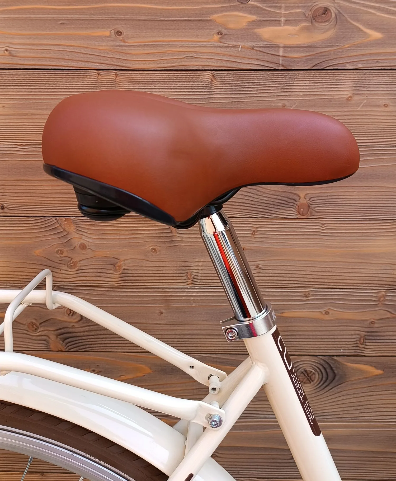 Bicicleta dama 28 Capriolo Bianka bej maro N3 viteze 20 - imagine 10