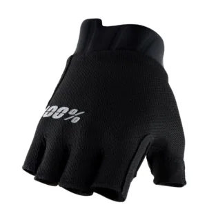 Manusi 100Percent Exceeda Woman gel short finger S solid black