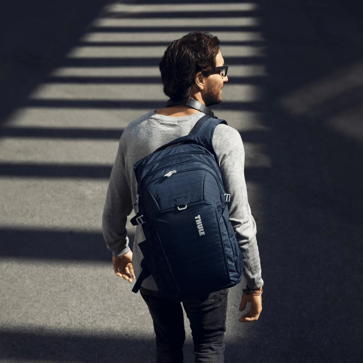 Rucsac Thule Construct laptop backpack 28L carbon blue - imagine 5