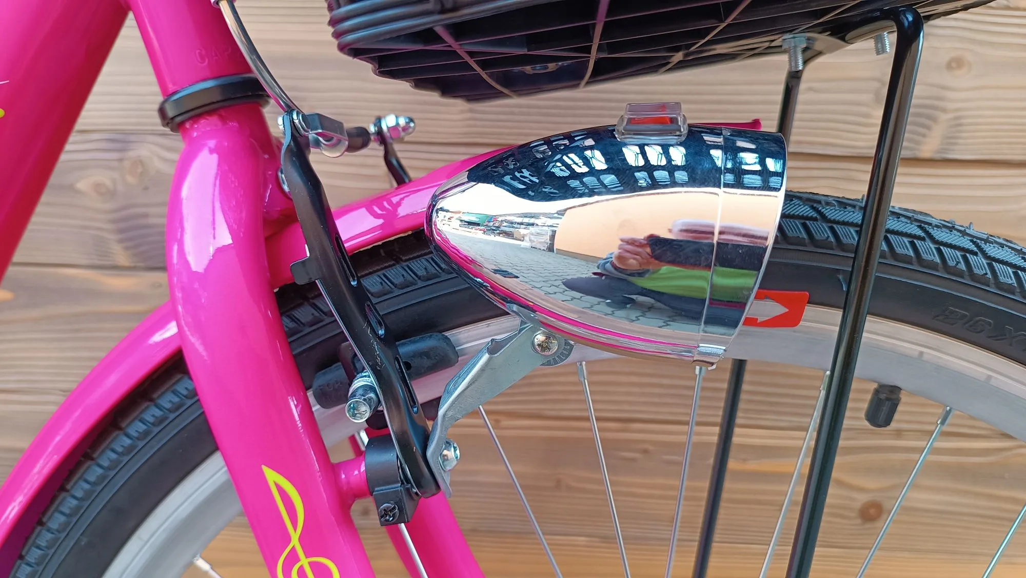 Bicicleta dama 26 Capriolo Melody oras 1 viteza pink 17 - imagine 4
