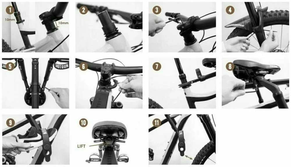Scaun pentru copii MTB Shotgun Pro KRSG2SP - imagine 7