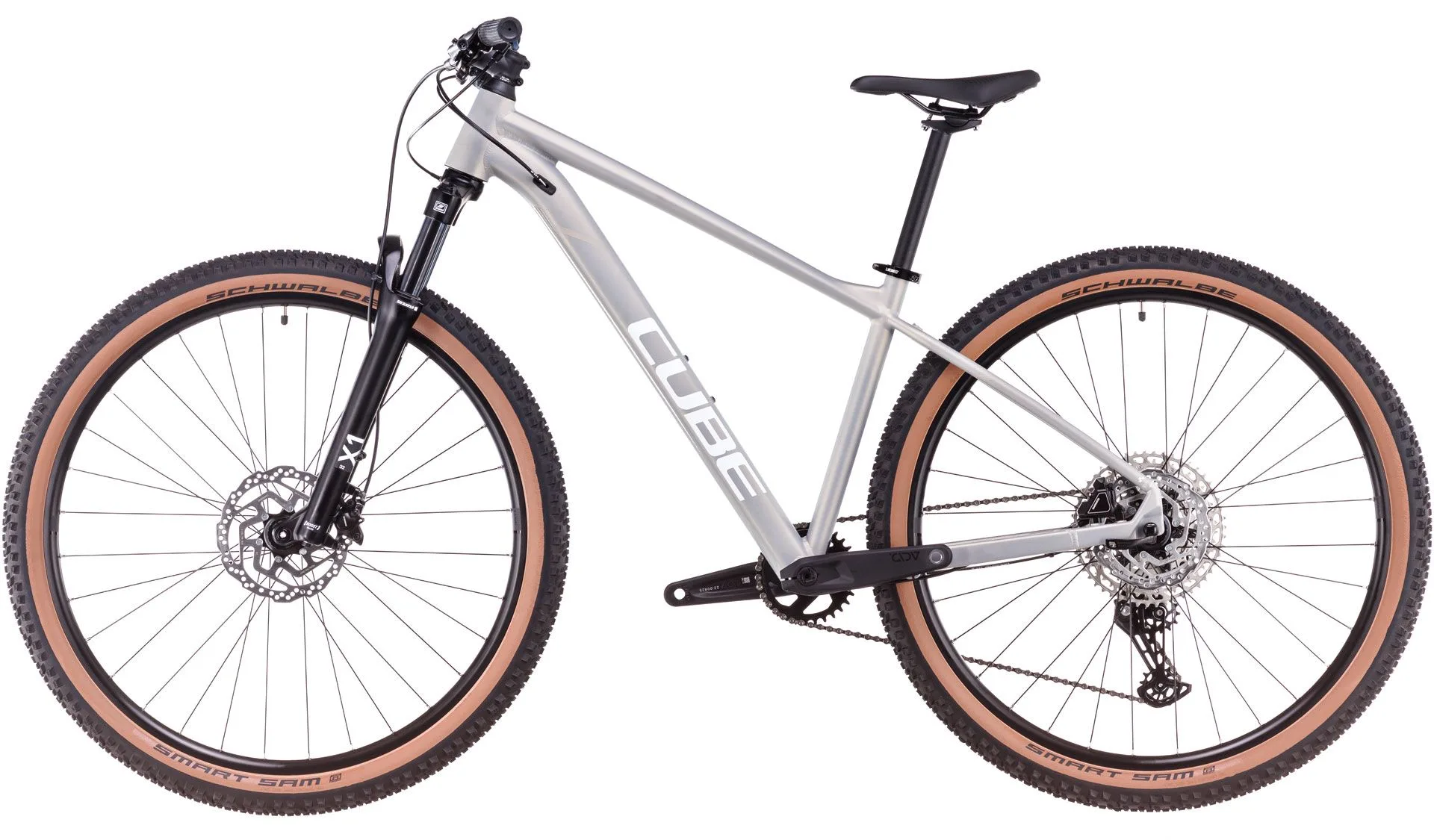 Bicicleta Cube Attention Pro switchgrey white 19 29 L - imagine 2