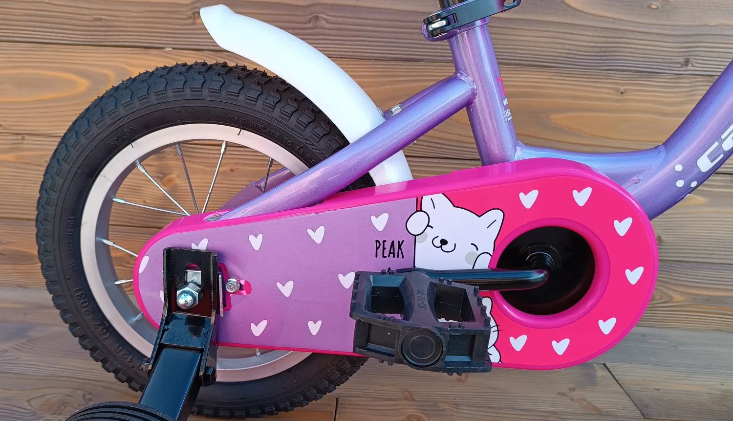 Bicicleta copii 12 Capriolo Viola violet pink - imagine 6