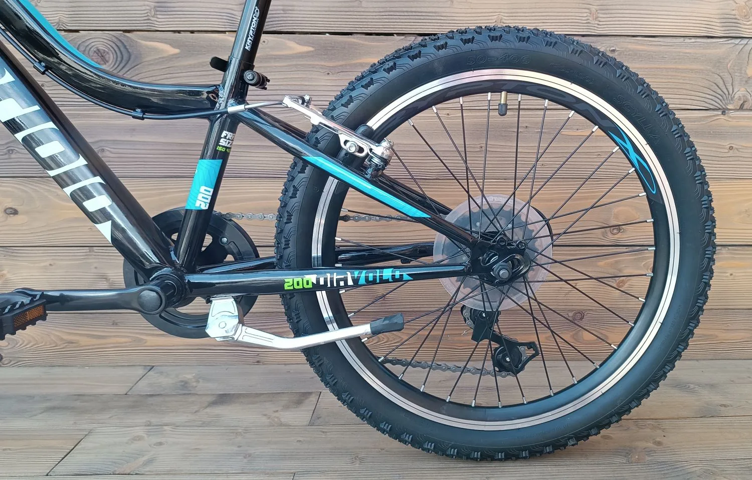 Bicicleta copii 20 Capriolo Diavolo negru albastru 11 - imagine 4