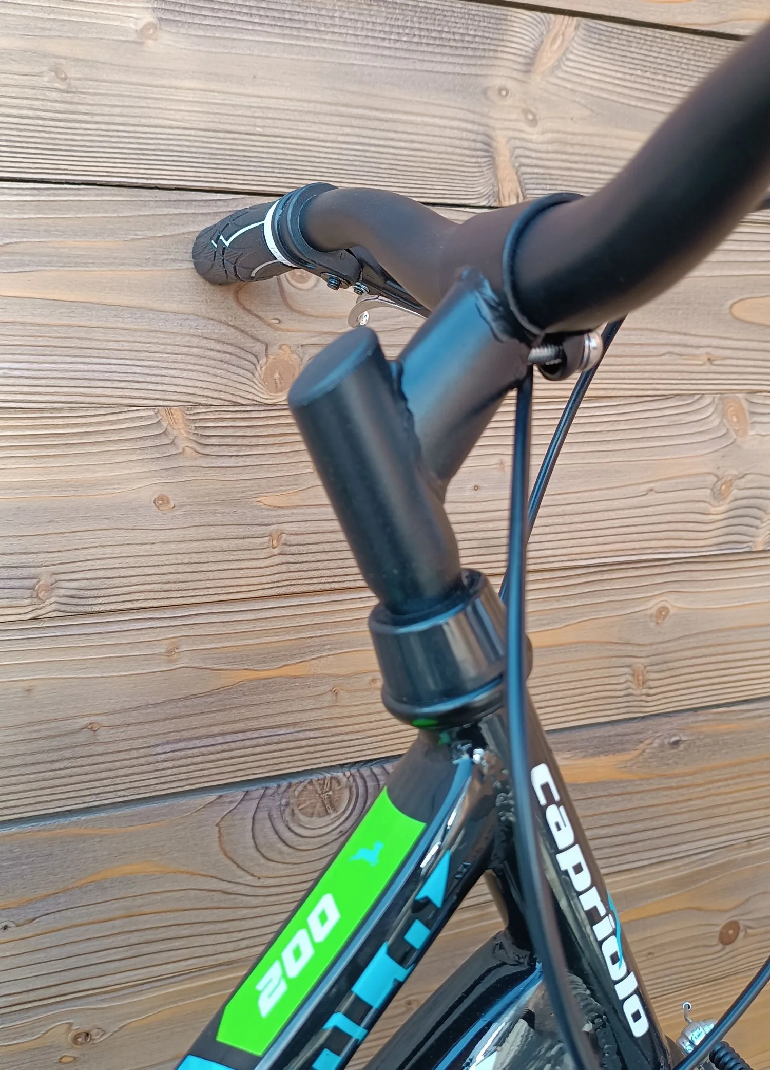 Bicicleta copii 20 Capriolo Diavolo negru albastru 11 - imagine 9