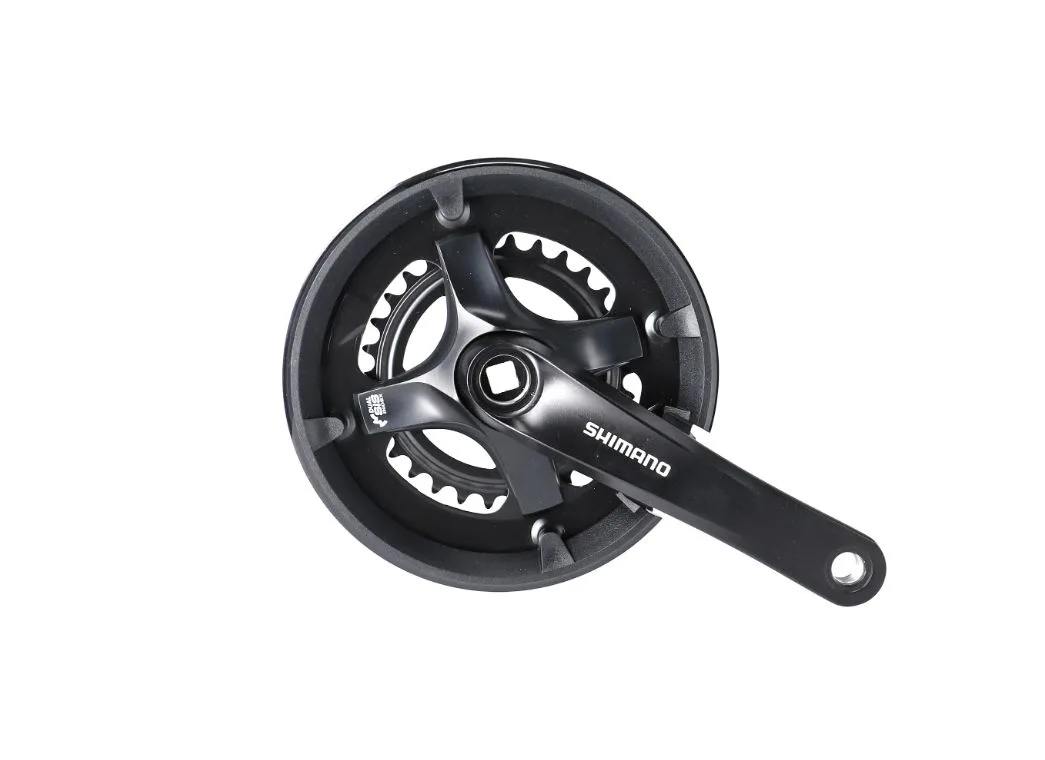 Angrenaj Shimano Tourney FC-TY501 46-30 175mm black 7-8 viteze patrat EFCTY5012E60CLB
