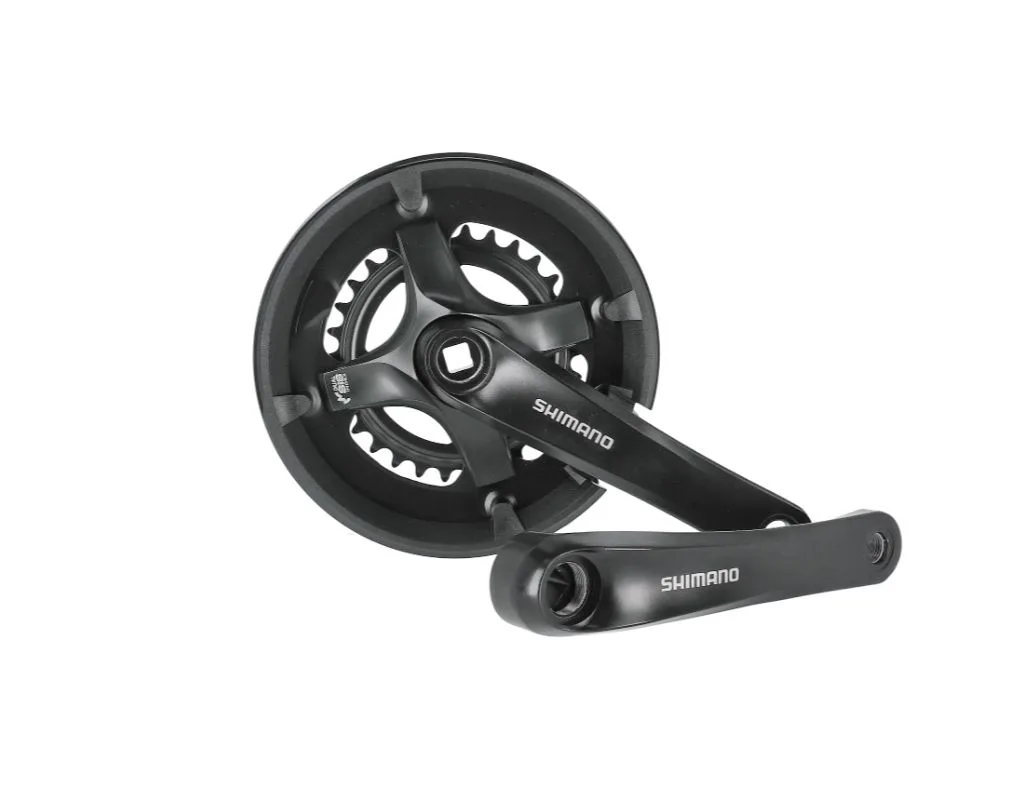Angrenaj Shimano Tourney FC-TY501 46-30 175mm black 7-8 viteze patrat EFCTY5012E60CLB - imagine 2