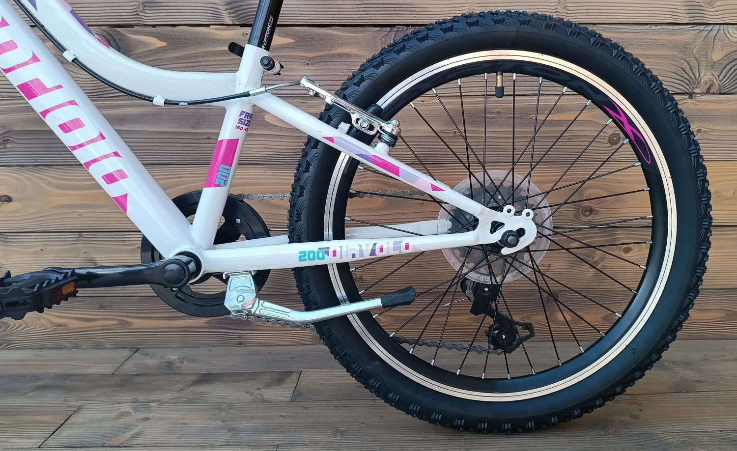 Bicicleta copii 20 Capriolo Diavolo alb pink 11 - imagine 4