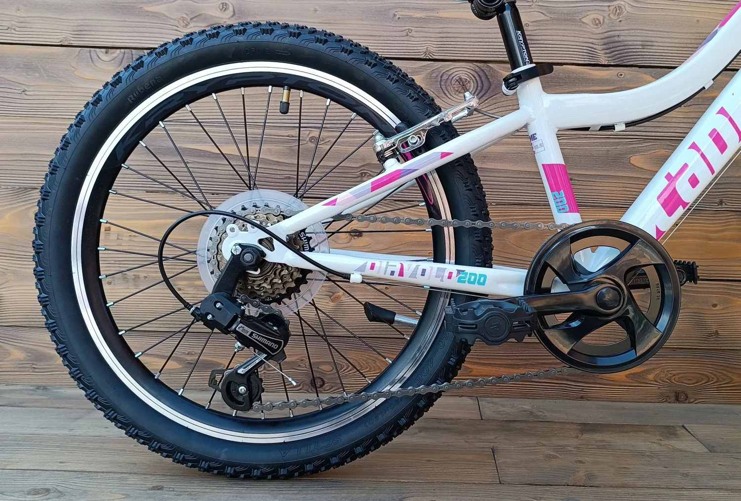 Bicicleta copii 20 Capriolo Diavolo alb pink 11 - imagine 5
