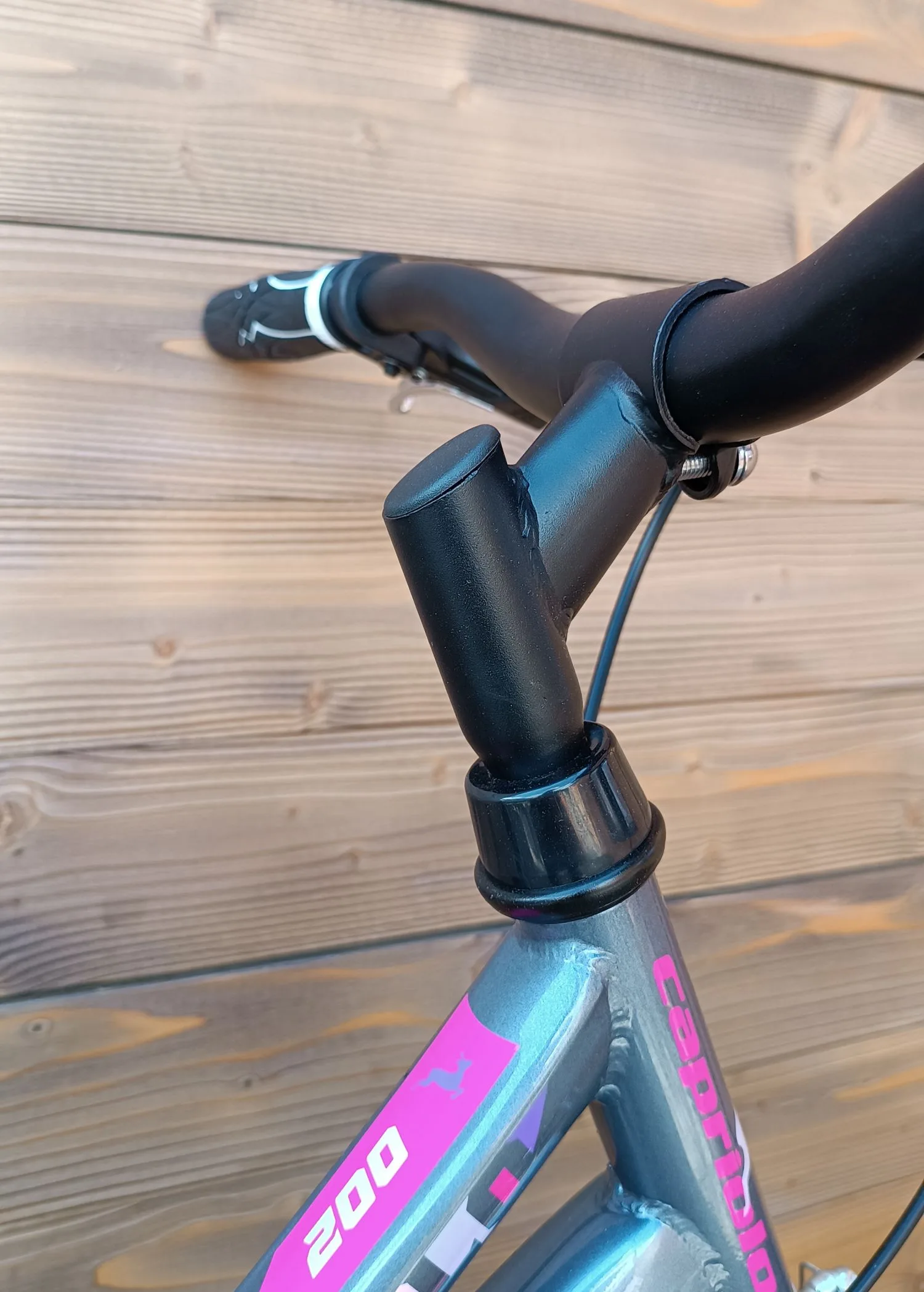 Bicicleta copii 20 Capriolo Diavolo gri violet 11 - imagine 9