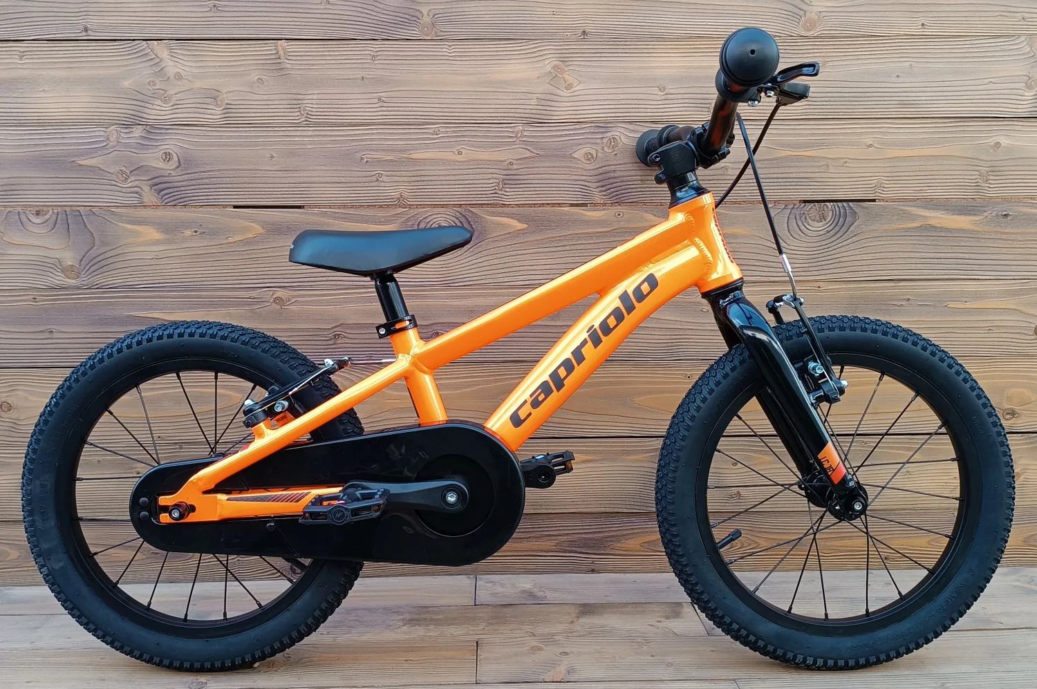 Bicicleta copii 16 Capriolo LC aluminiu portocaliu 8