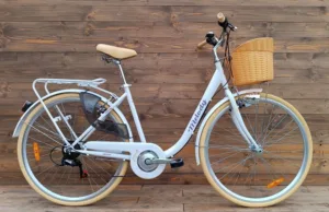 Bicicleta dama Capriolo Melody oras 7 viteze alb bej 19