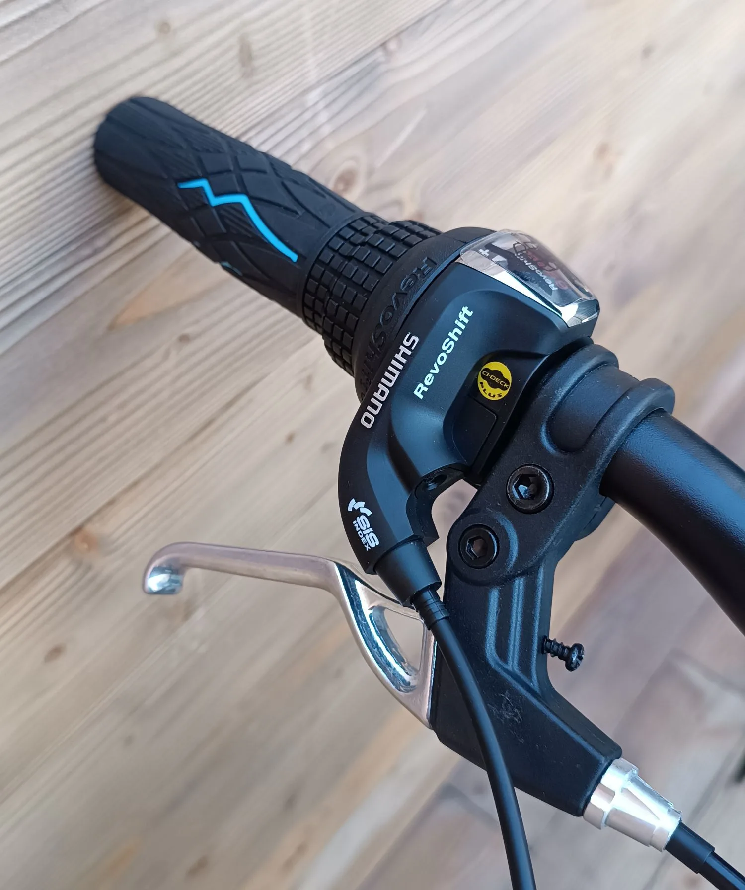 Bicicleta copii 24 Capriolo Oxygen Disc-brake albastru alb 12 - imagine 9