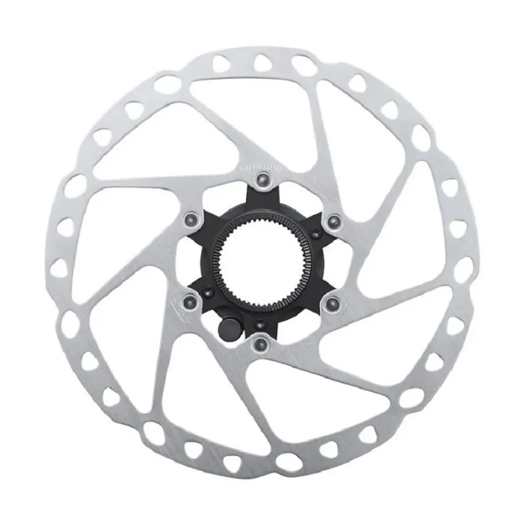 Rotor frana disc Shimano RT-EM600-M 180mm cu piulita strangere