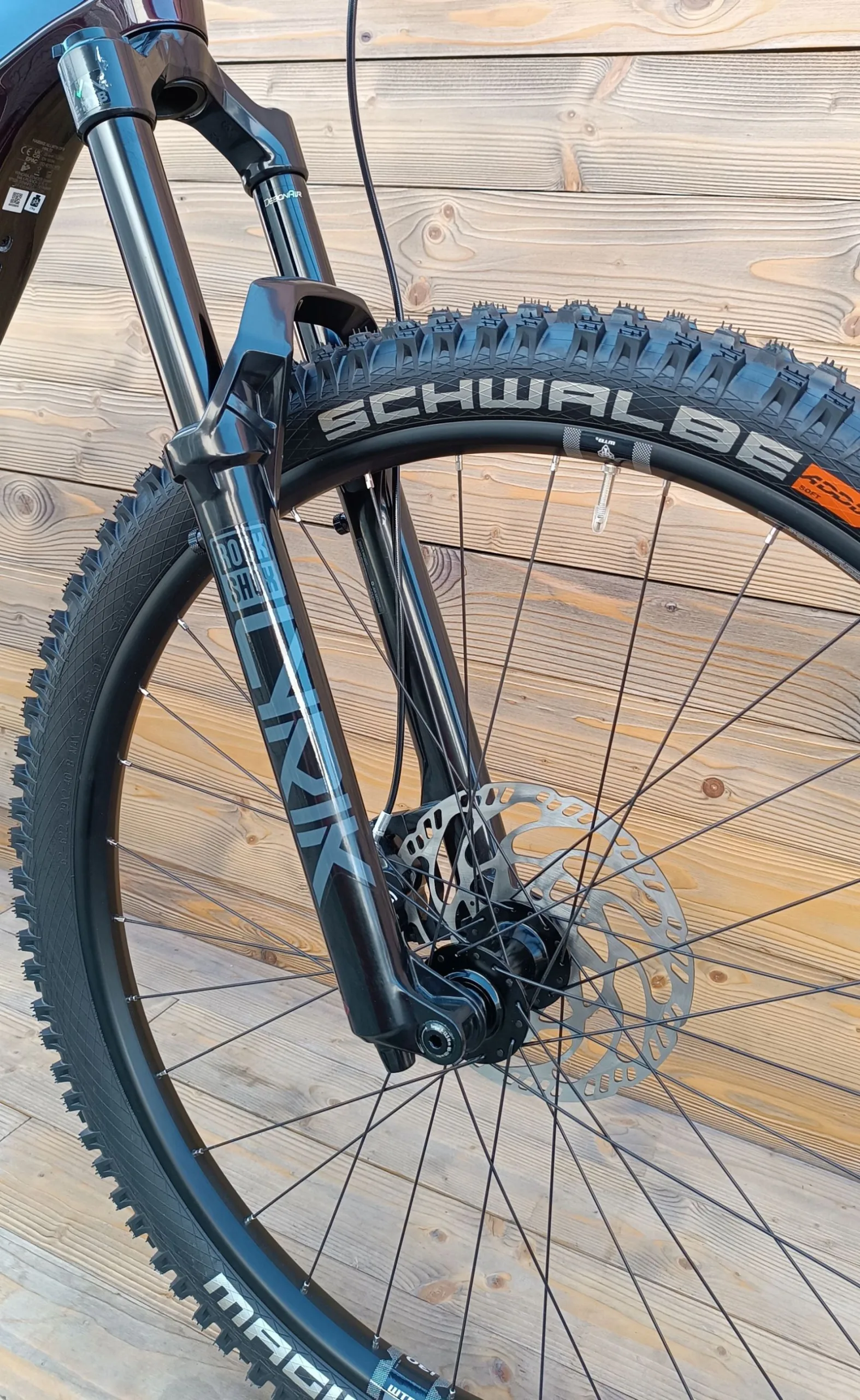 Bicicleta electrica e-bike Haibike ALLMTN CF 9 i800Wh 12-G S1000 Eagle A negru platinum L - imagine 4
