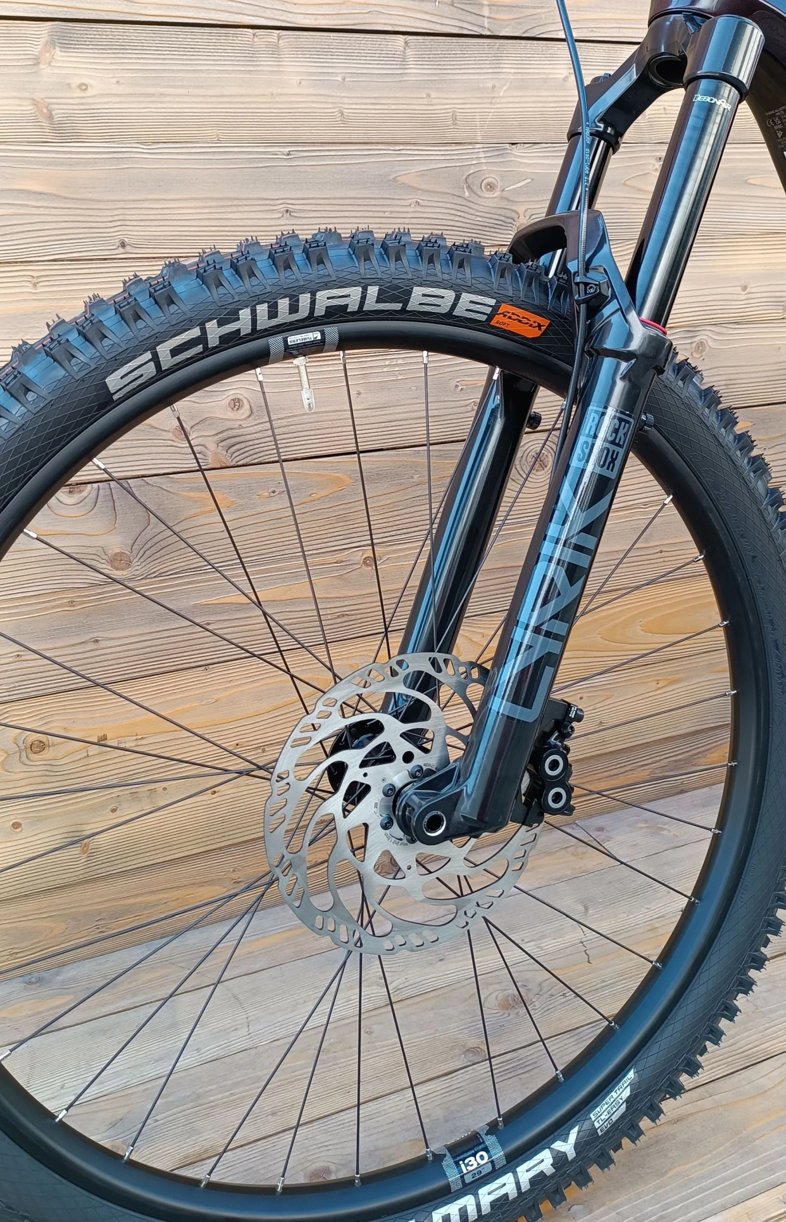 Bicicleta electrica e-bike Haibike ALLMTN CF 9 i800Wh 12-G S1000 Eagle A negru platinum L - imagine 5