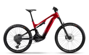 Bicicleta electrica e-bike Haibike ALLMTN CF 9 i800Wh 12-G S1000 Eagle A rosu negru platinum S