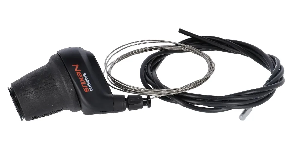 Maneta schimbator Shimano Nexus SLC3000 7 viteze revo 2100mm ESLC30017L210LA3R - imagine 2