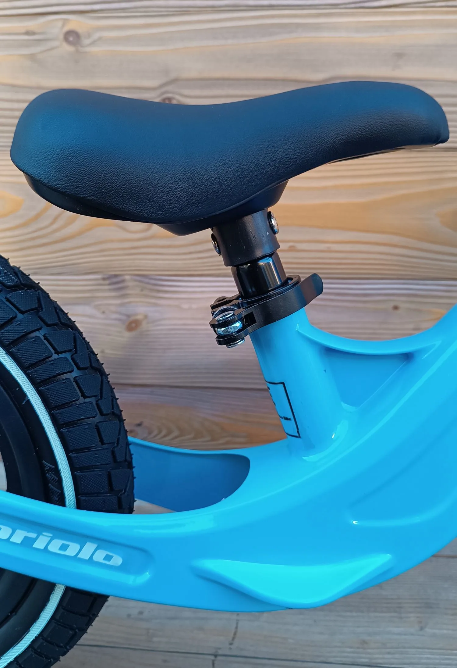 Bicicleta copii fara pedale Capriolo GUR-GUR magnesium albastru FM011 - imagine 4