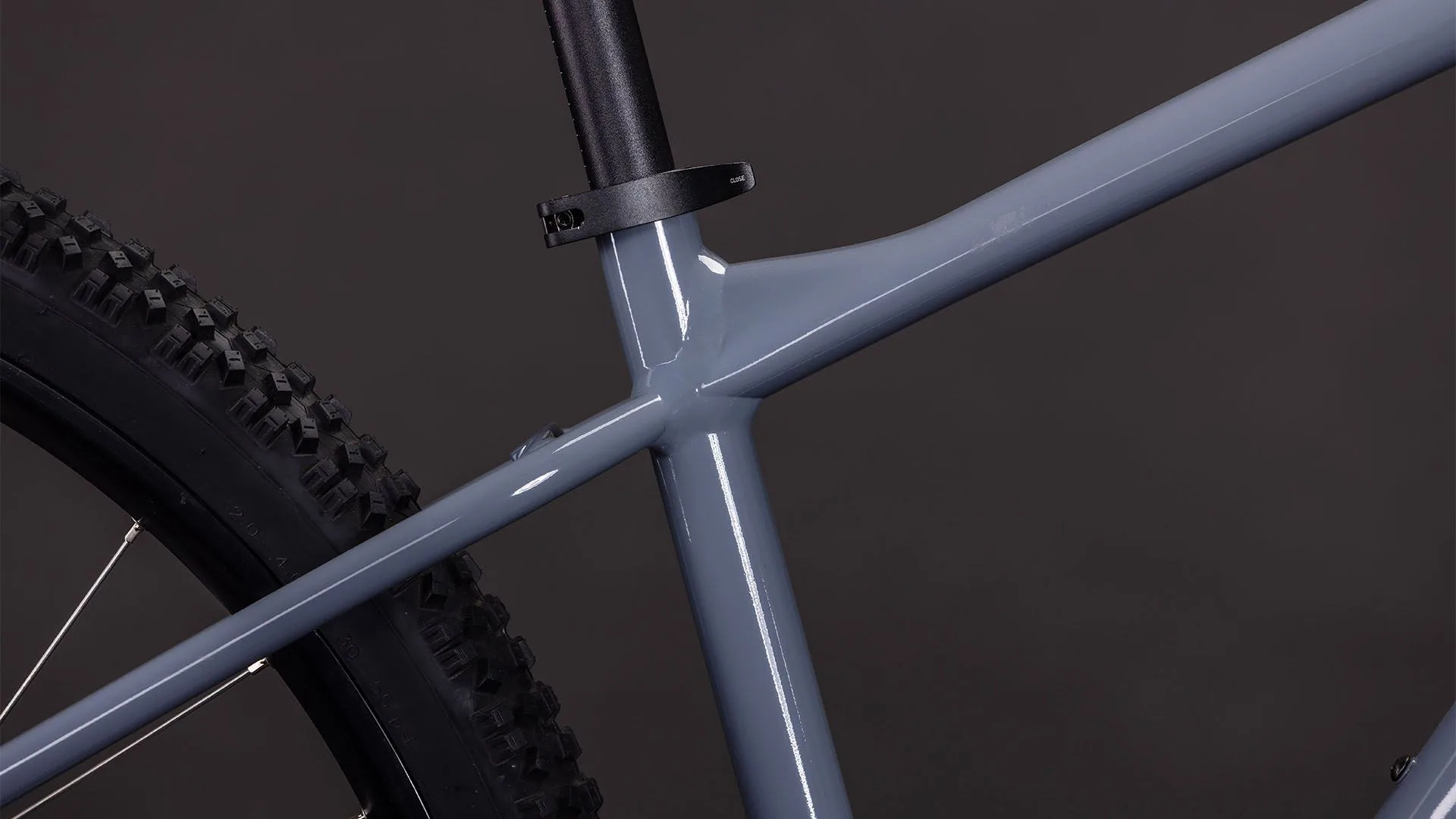 Bicicleta Cube Aim ONE smoke black 17 29 M - imagine 4