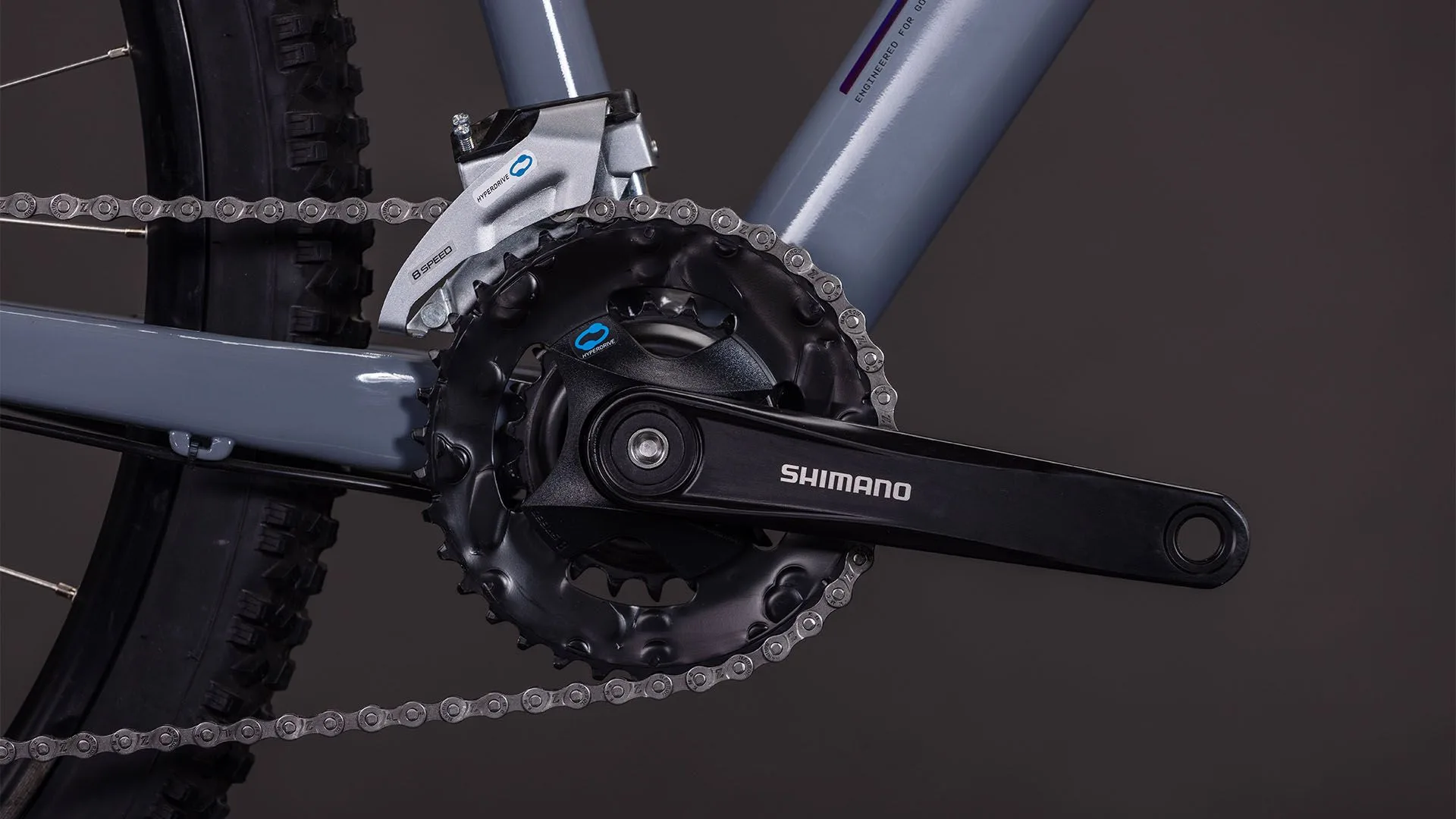 Bicicleta Cube Aim ONE smoke black 17 29 M - imagine 5