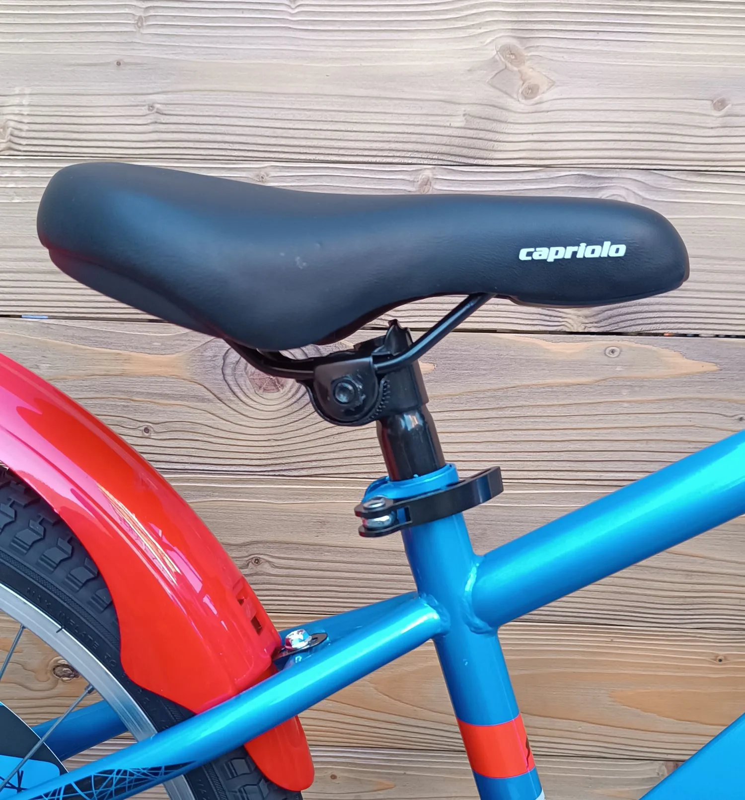 Bicicleta copii 20 Capriolo Mustang albastru rosu - imagine 14