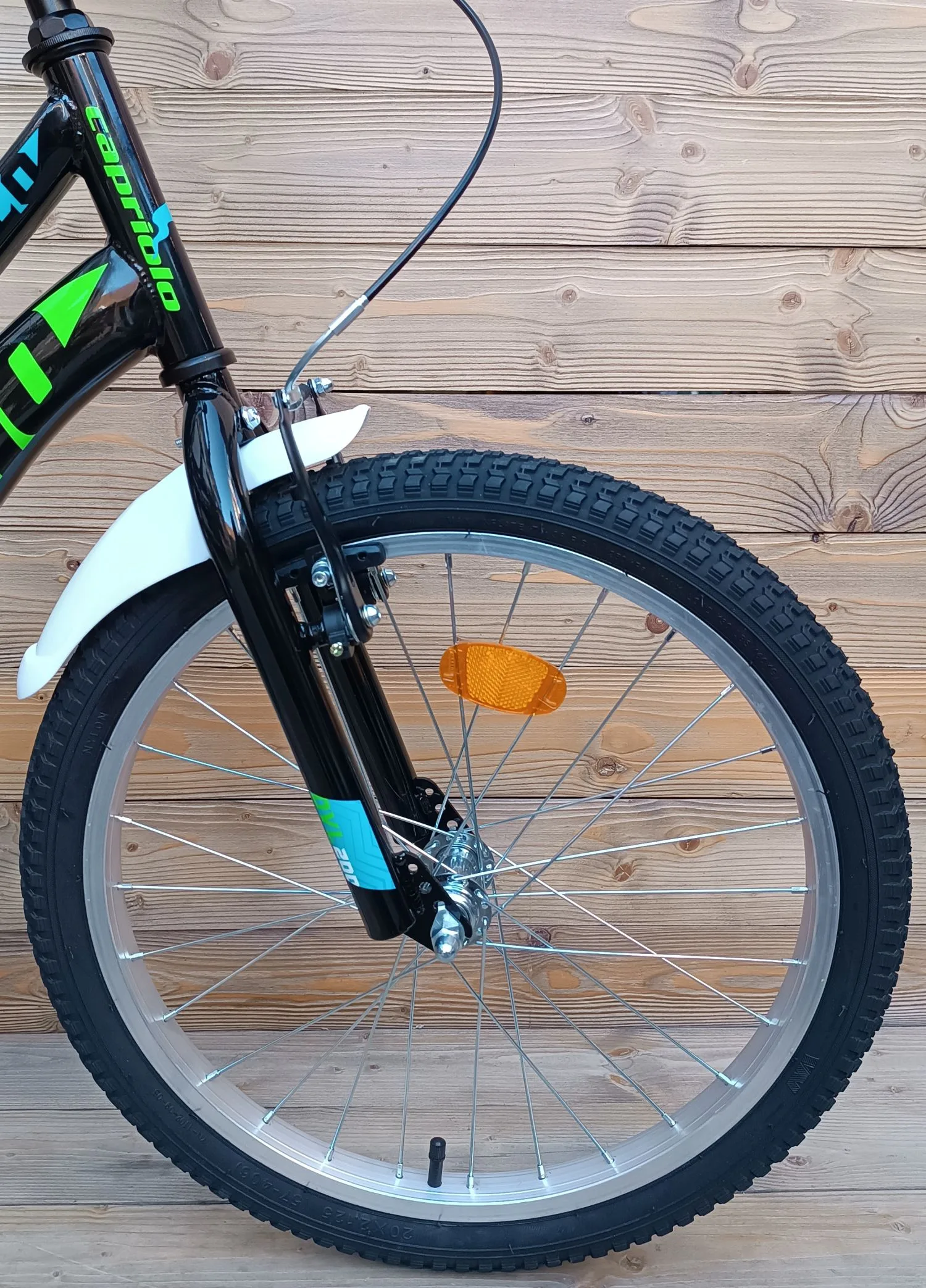 Bicicleta copii 20 Capriolo Diavolo Kid negru verde - imagine 4
