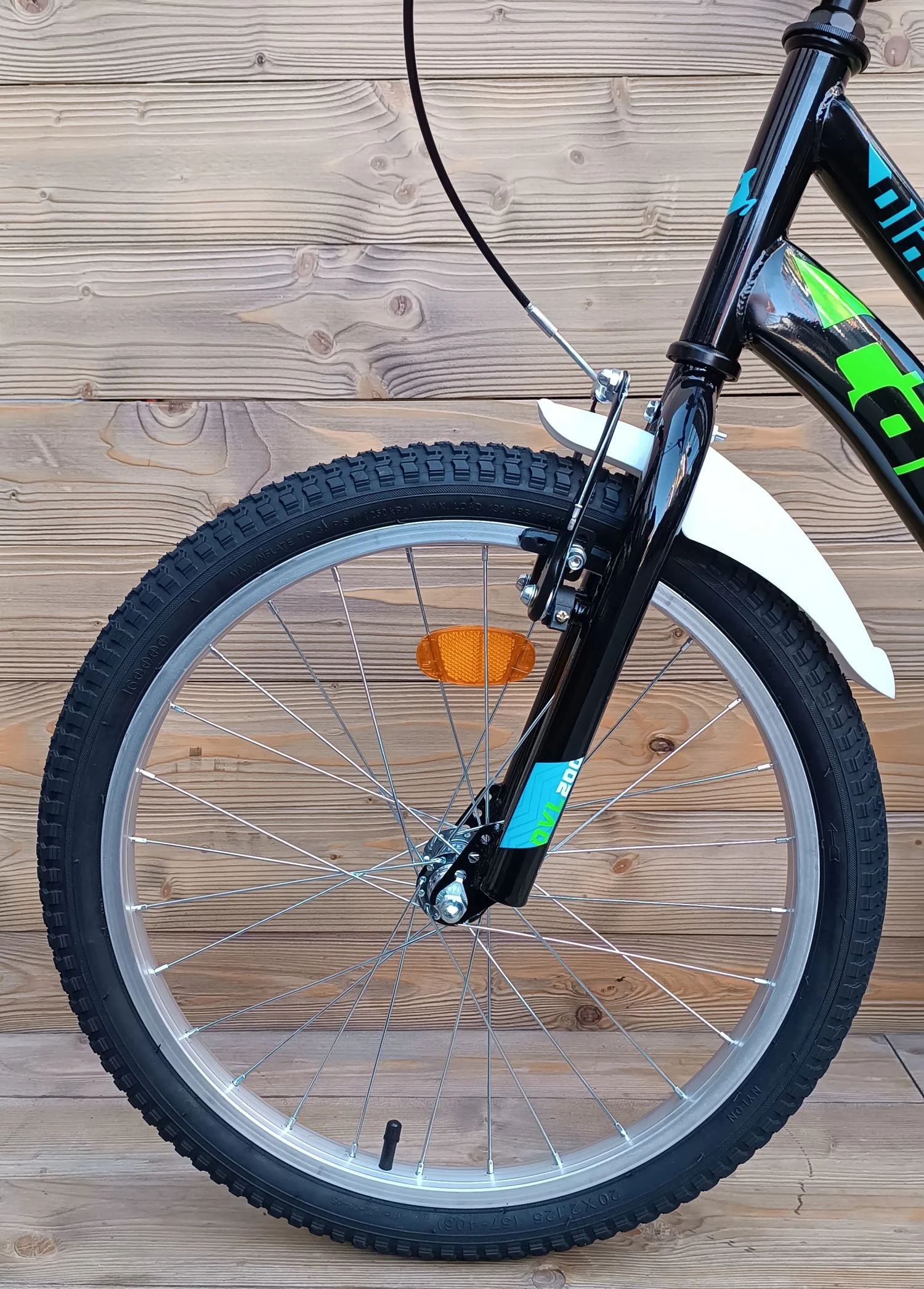 Bicicleta copii 20 Capriolo Diavolo Kid negru verde - imagine 6
