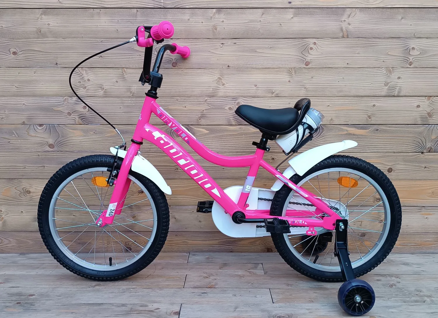 Bicicleta copii 18 Capriolo Diavolo Kid pink violet - imagine 2