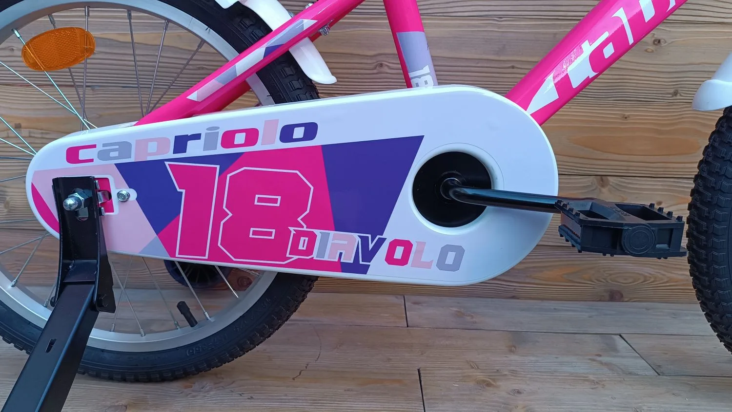 Bicicleta copii 18 Capriolo Diavolo Kid pink violet - imagine 6
