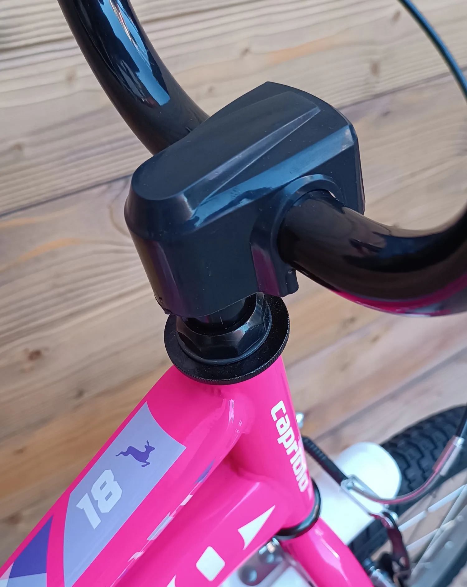 Bicicleta copii 18 Capriolo Diavolo Kid pink violet - imagine 8