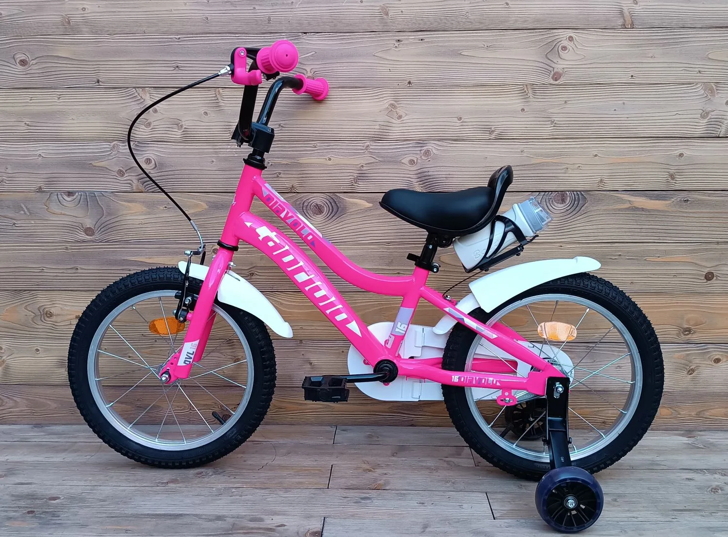 Bicicleta copii 16 Capriolo Diavolo Kid pink violet - imagine 2