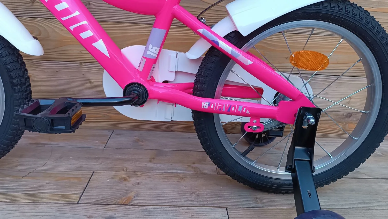 Bicicleta copii 16 Capriolo Diavolo Kid pink violet - imagine 6