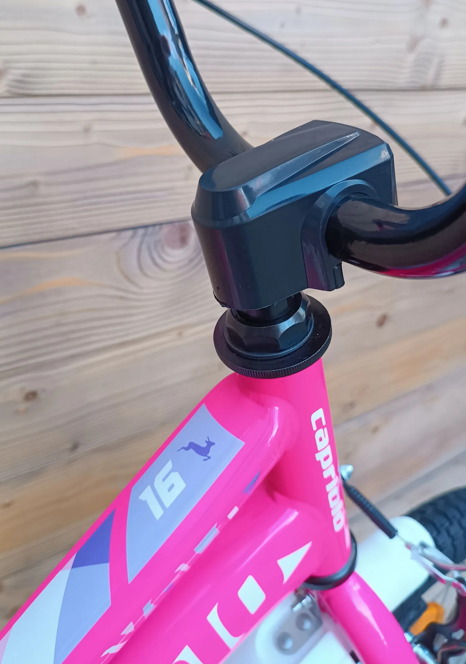 Bicicleta copii 16 Capriolo Diavolo Kid pink violet - imagine 9