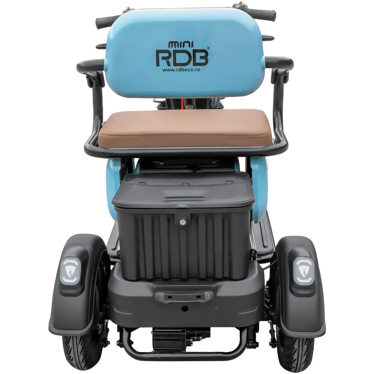 Triciclu electric RDB MINI, albastru, 2000W, fara permis - imagine 6