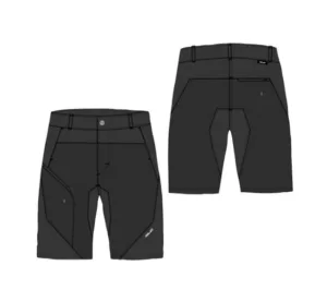 Pantaloni scurti XLC HallensteinM. deep black size L unisex