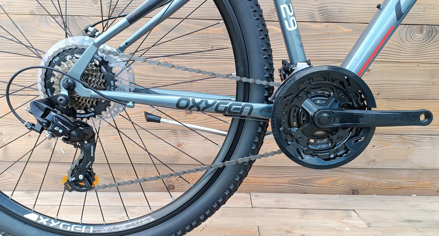 Bicicleta MTB 29 Capriolo Oxygen gri rosu 16 - imagine 6