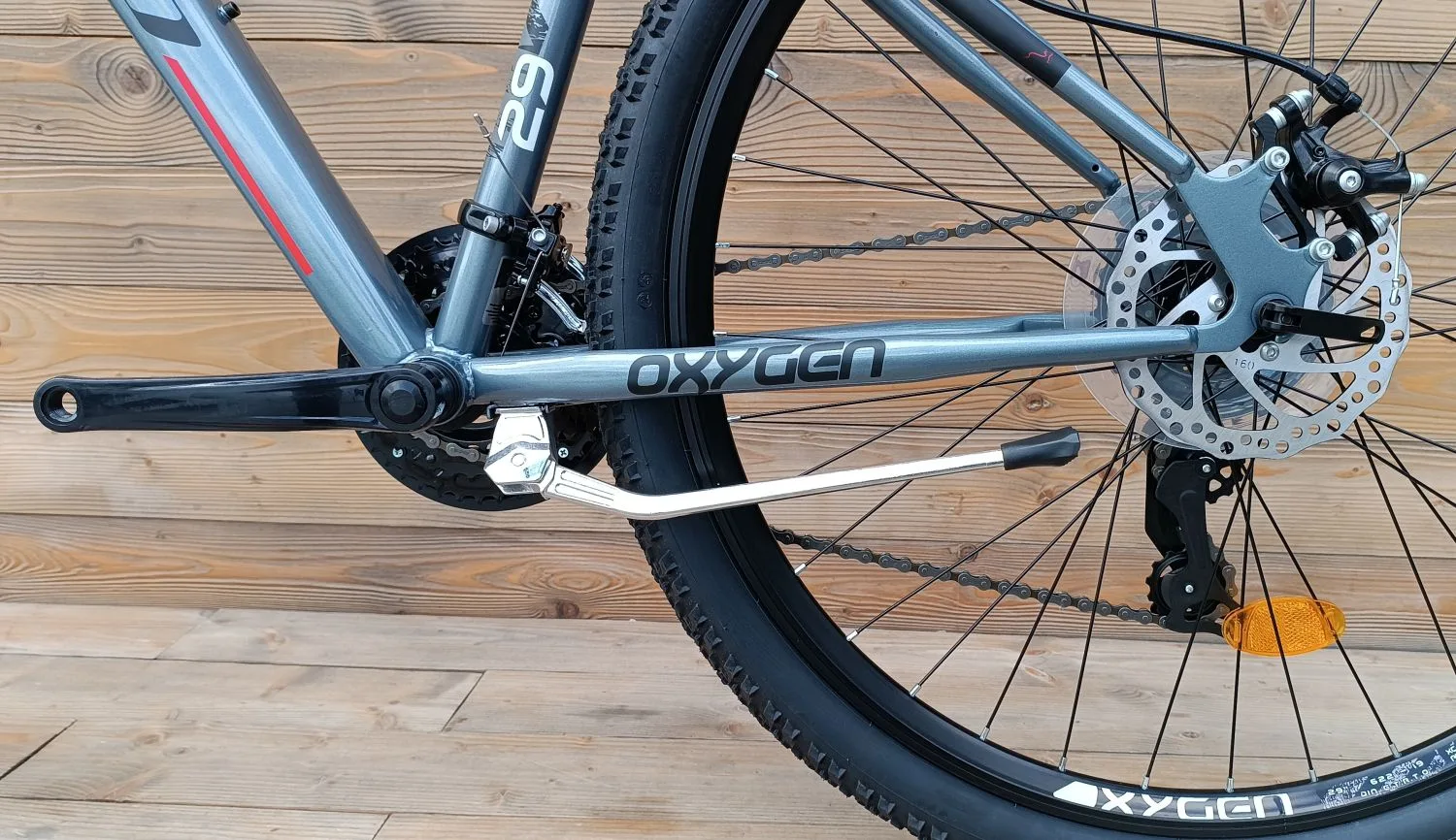 Bicicleta MTB 29 Capriolo Oxygen gri rosu 16 - imagine 7