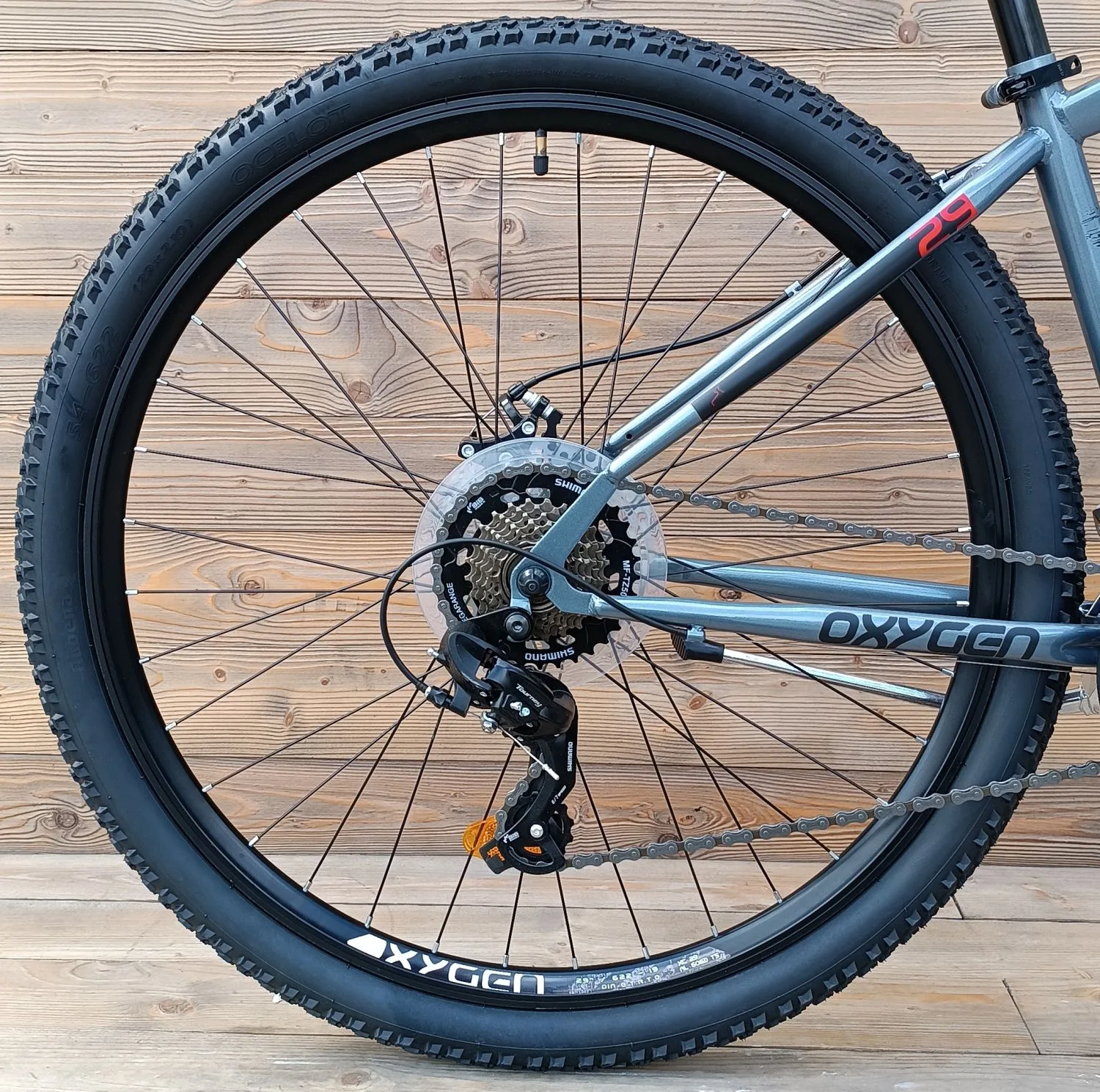 Bicicleta MTB 29 Capriolo Oxygen gri rosu 16 - imagine 8