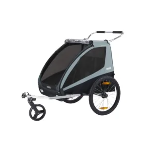 Carucior Thule Coaster XT albastru deschis 2 locuri