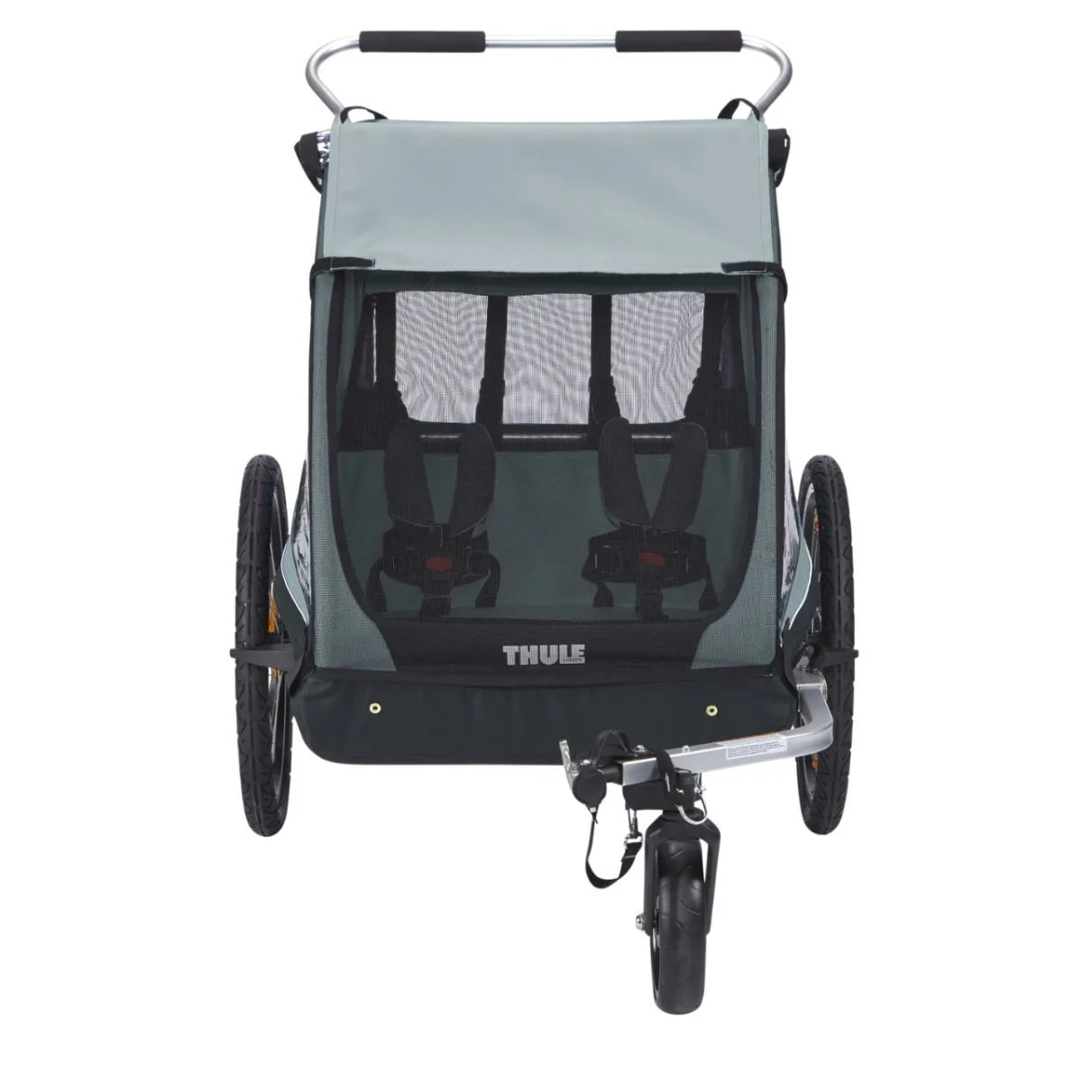 Carucior Thule Coaster XT albastru deschis 2 locuri - imagine 3