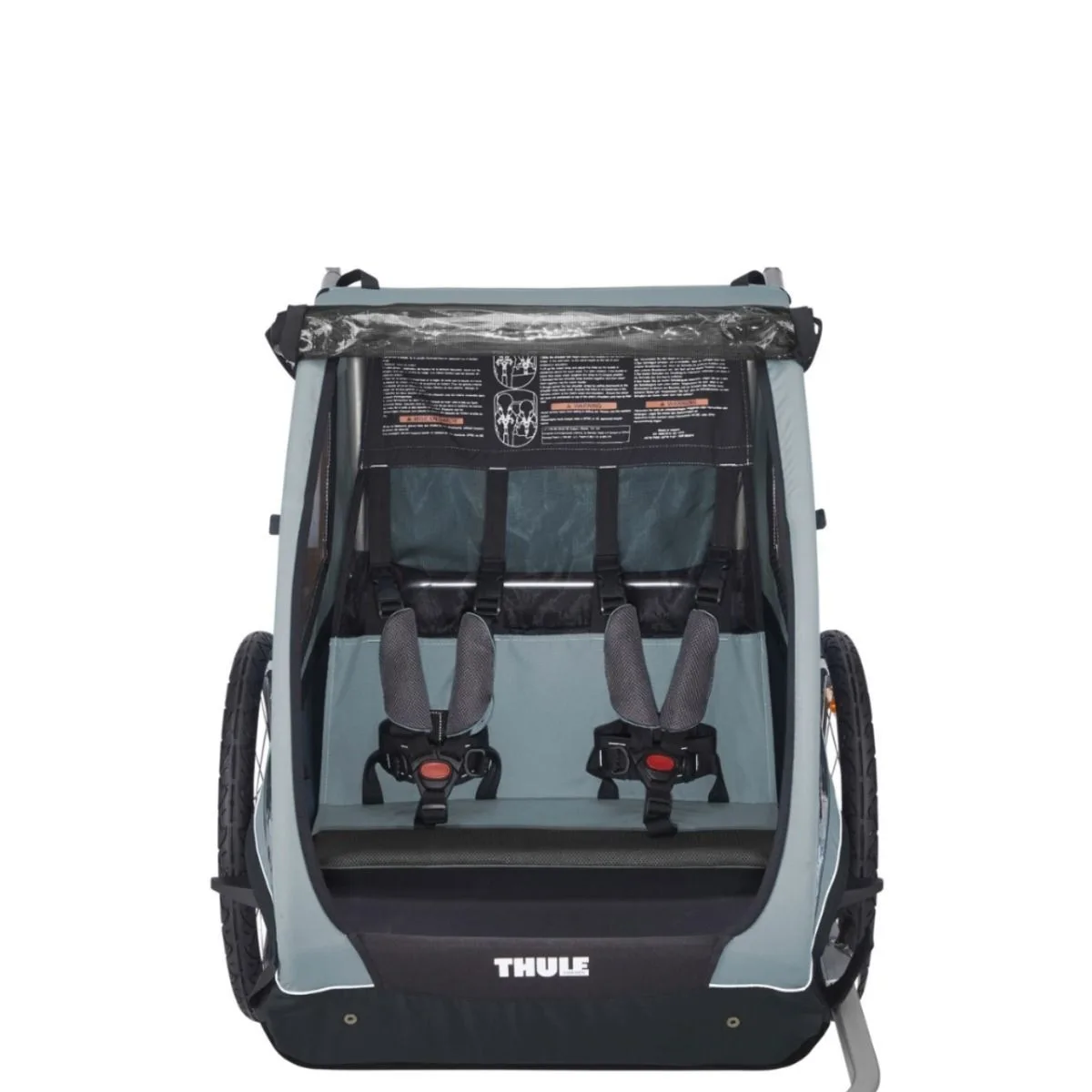 Carucior Thule Coaster XT albastru deschis 2 locuri - imagine 4