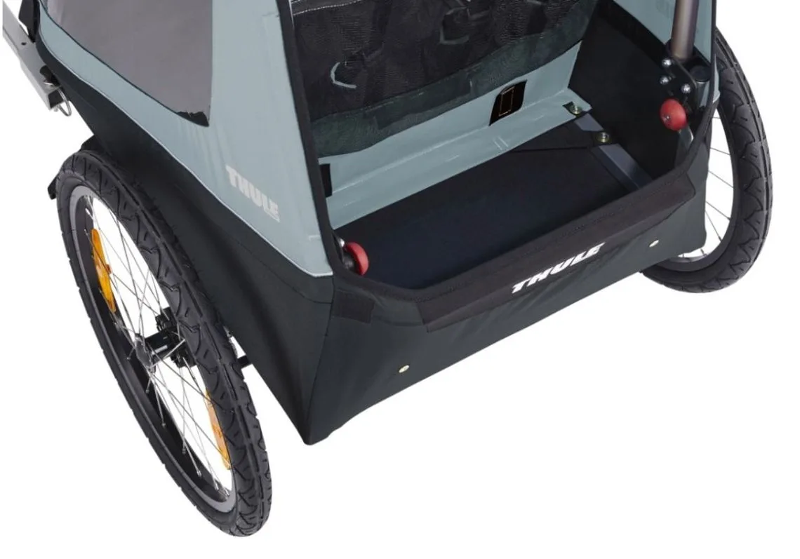 Carucior Thule Coaster XT albastru deschis 2 locuri - imagine 8
